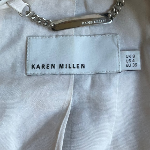 Karen Millen Lace Jacket size 4 EUC - Picture 3 of 5